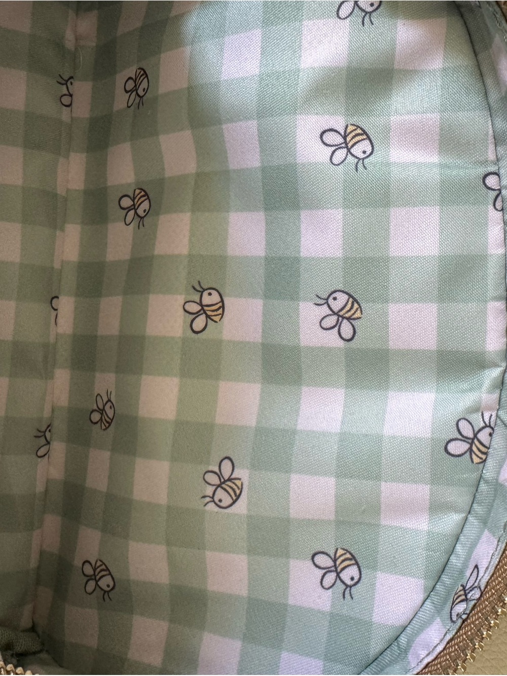 NWT Disney BoxedLunch Winnie The Pooh Veggies Allover Print Mini Backpack - Picture 9 of 13